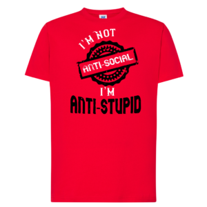 CAMISETA NO SOY ANTISOCIAL