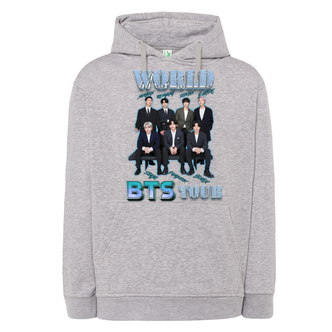 SUDADERA con CAPUCHA BTS WORLD TOUR # M760 - Imagen 5