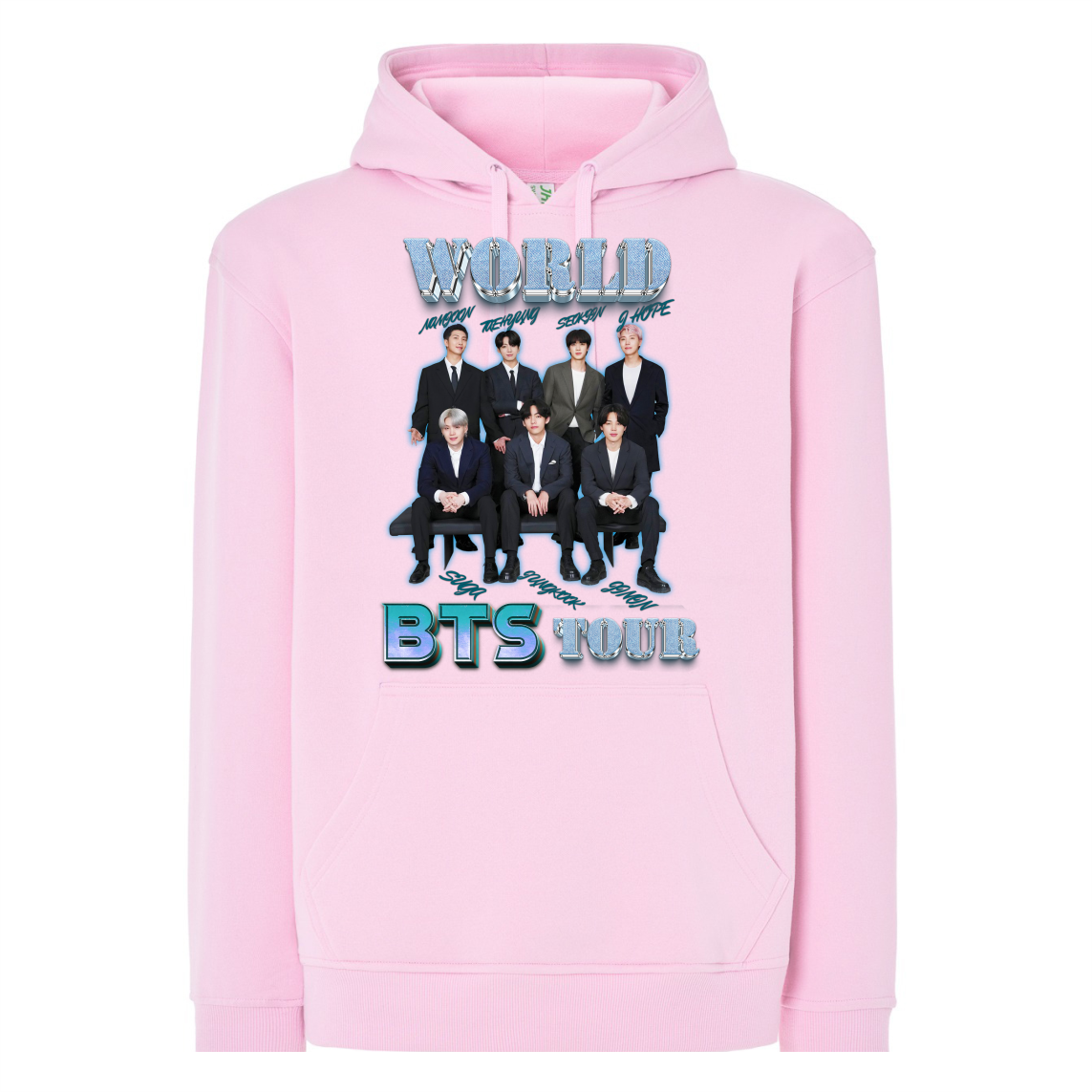 SUDADERA con CAPUCHA BTS WORLD TOUR # M760